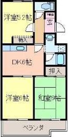 アルカディア２１の物件間取画像